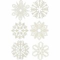 Surprise Richard Glaesser Ornaments - Assorted Snowflakes SU3324024